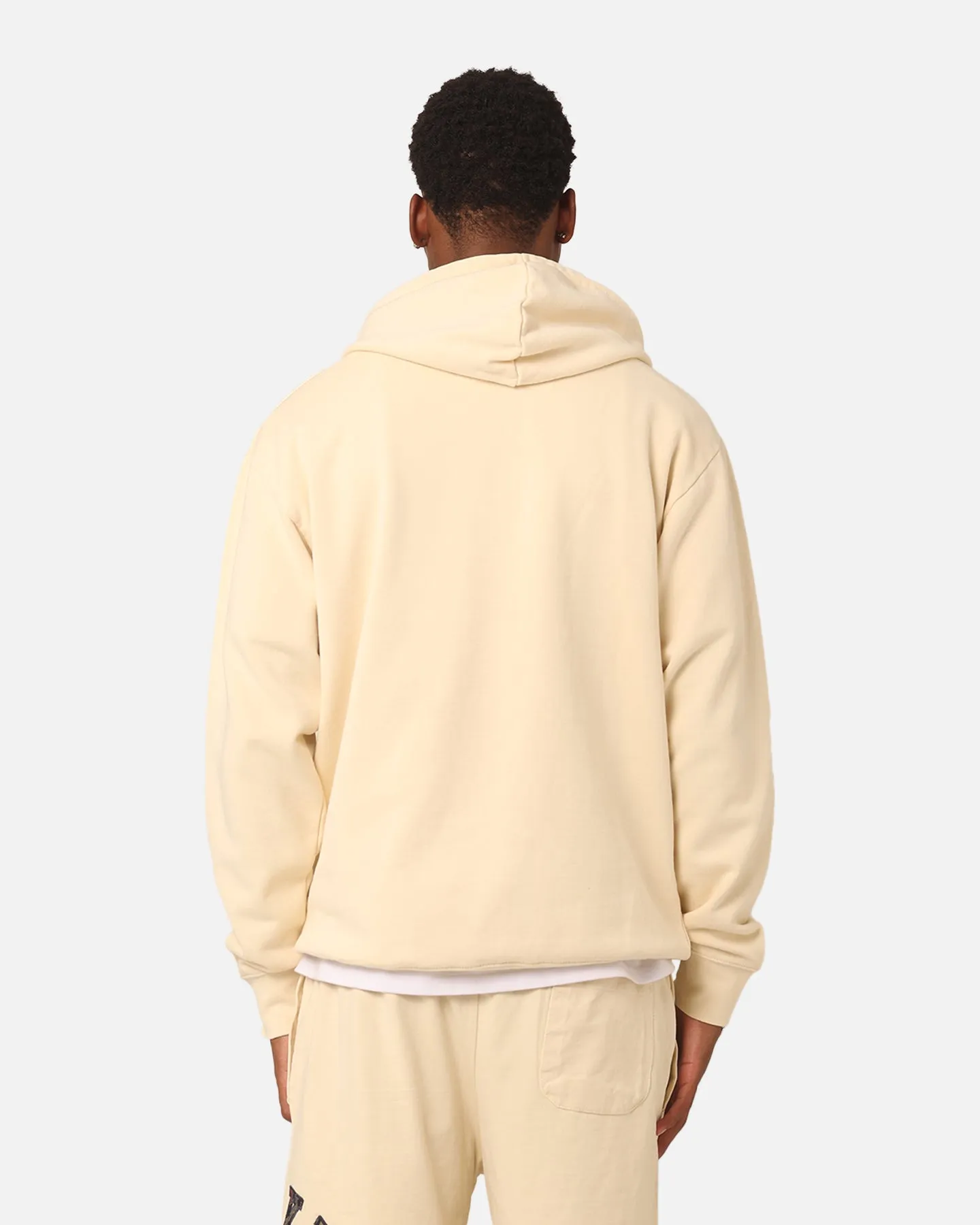 Market Rug Dealer Throwback Arc Hoodie Ecru