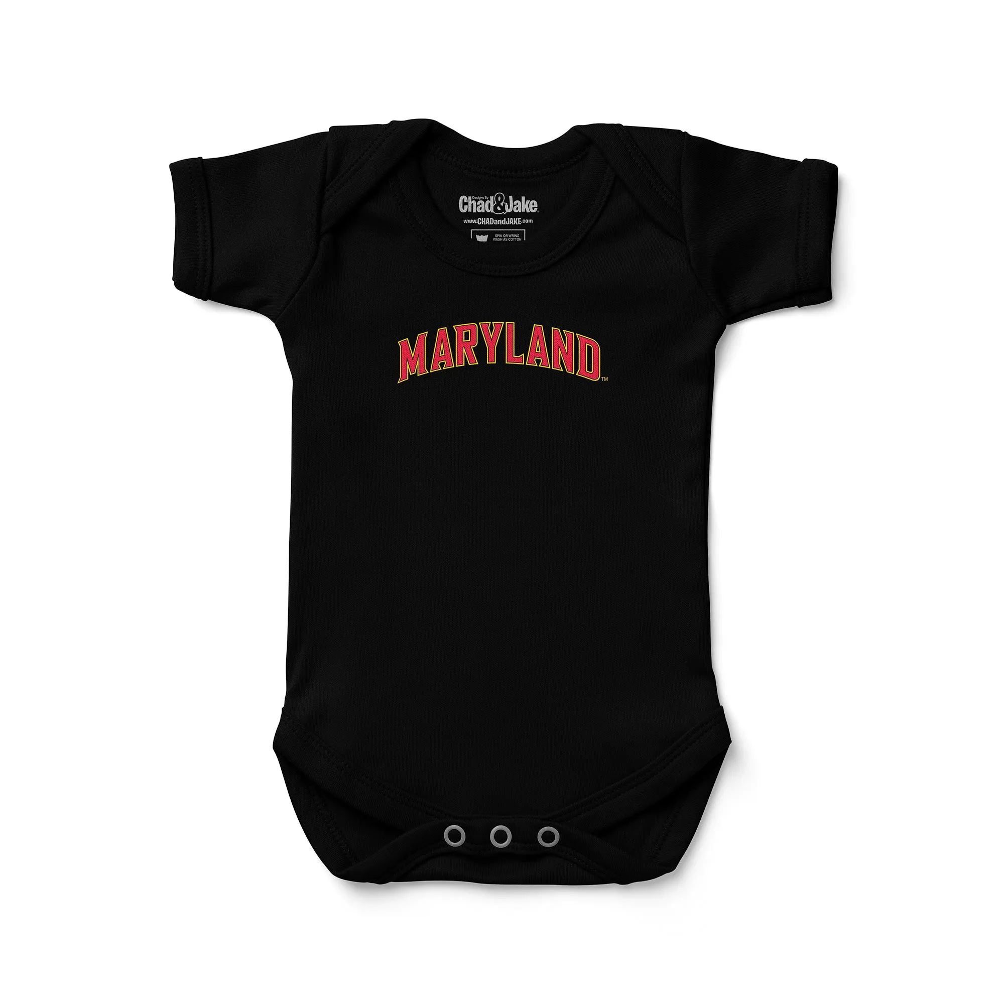 Maryland Terrapins Arch Wordmark Bodysuit