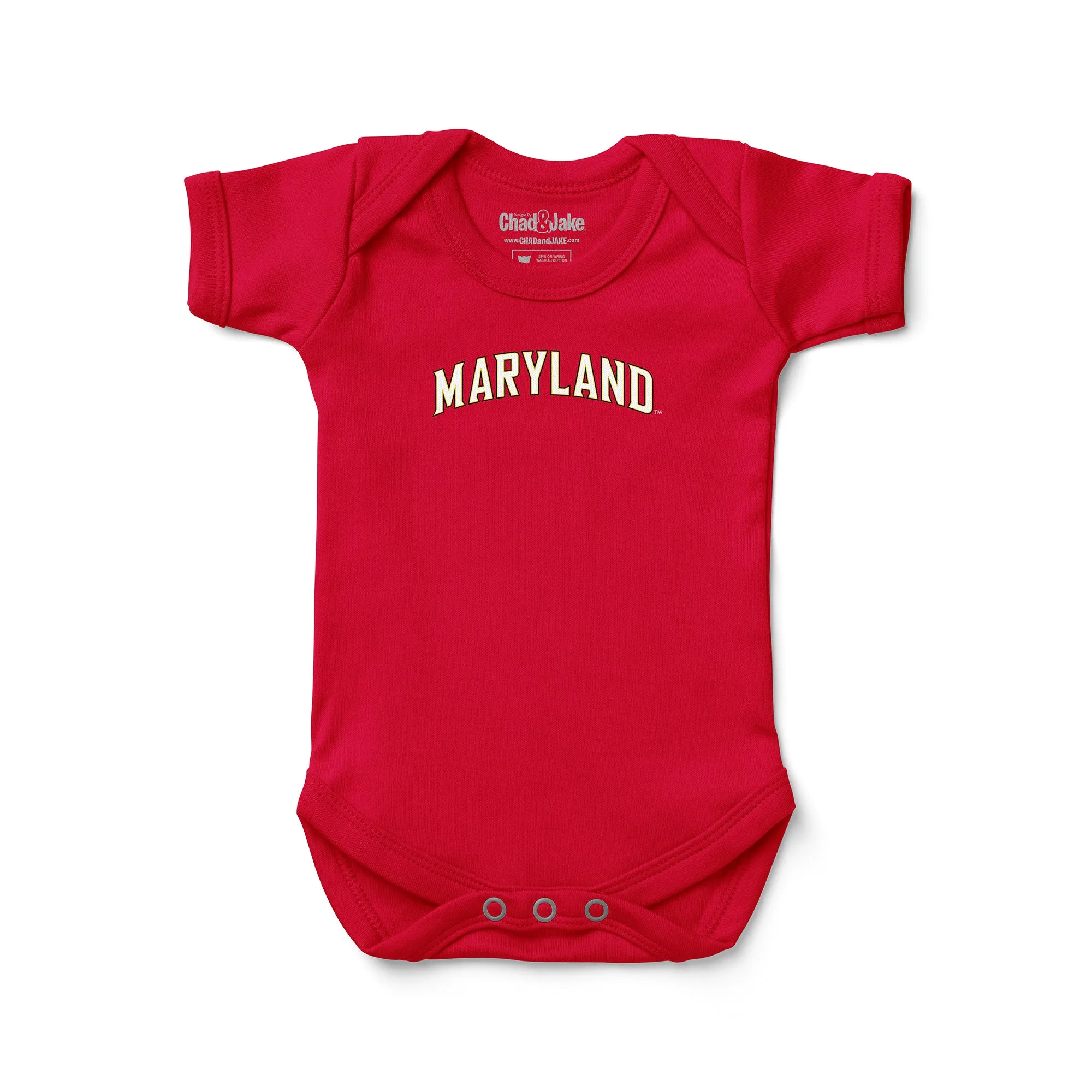 Maryland Terrapins Arch Wordmark Bodysuit