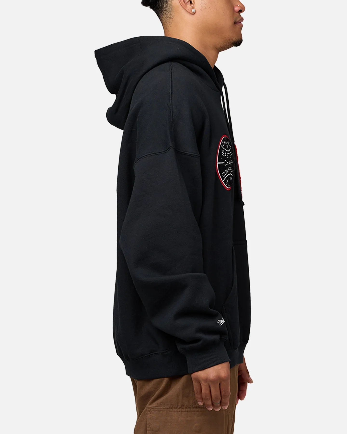 Mitchell & Ness Chicago Bulls Conference Hoodie Faded Black