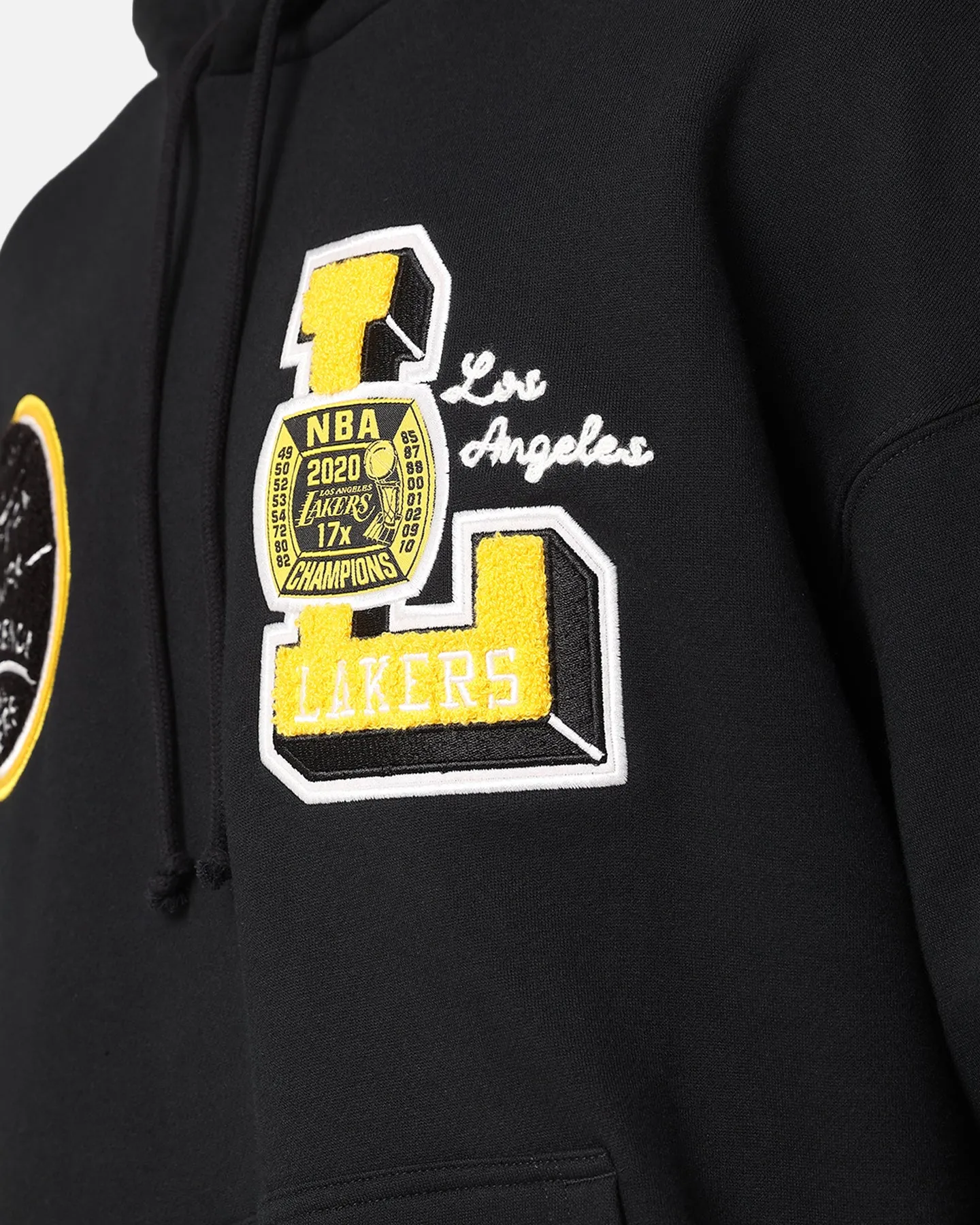 Mitchell & Ness Los Angeles Lakers Conference Hoodie Faded Black