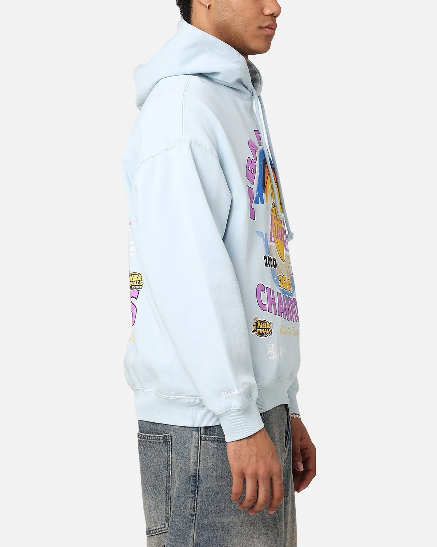 Mitchell & Ness Los Angeles Lakers Finals Champion Hoodie Light Blue