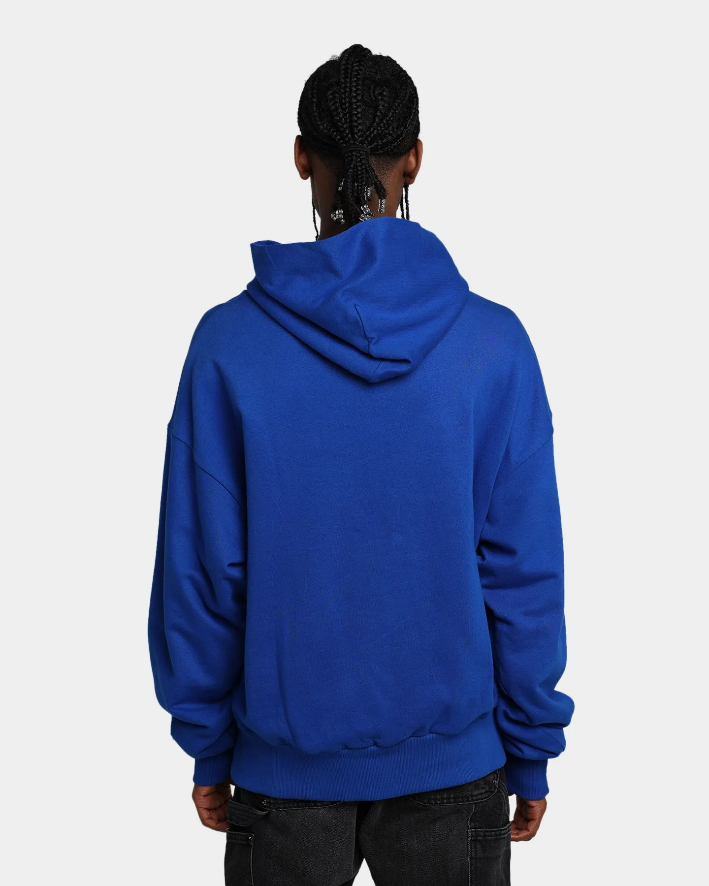 MNML Double Layer Hoodie Blue