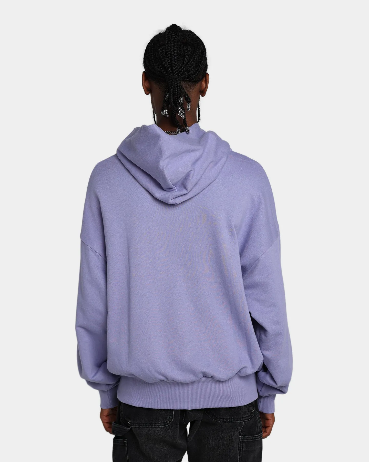 MNML Double Layer Hoodie Purple