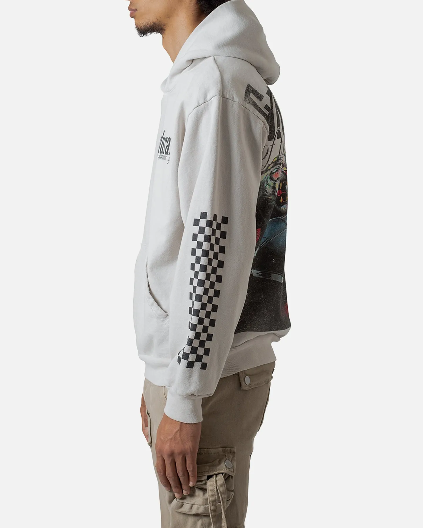 MNML Endurance Hoodie Light Grey Heat