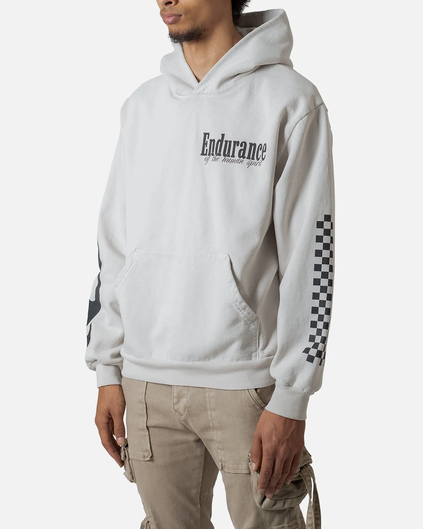 MNML Endurance Hoodie Light Grey Heat