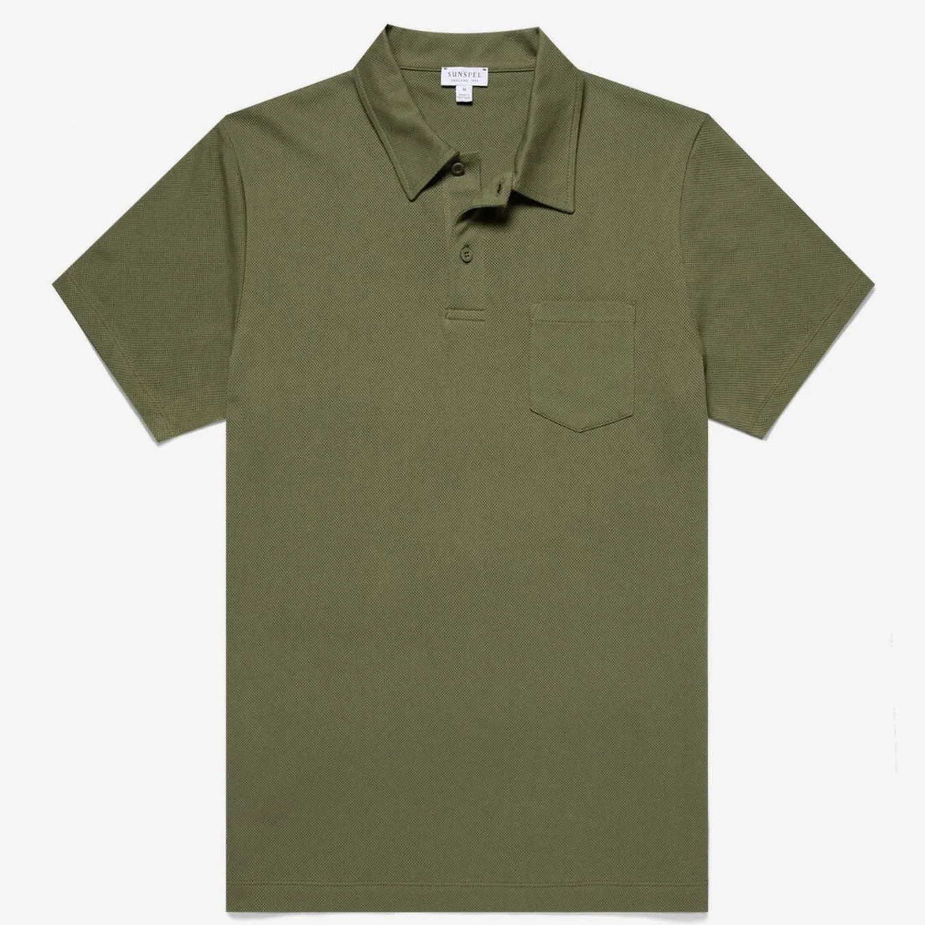 Moss Green Riviera Polo Shirt