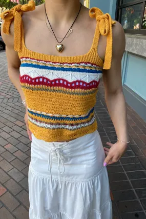 Multi Crochet Cami Top