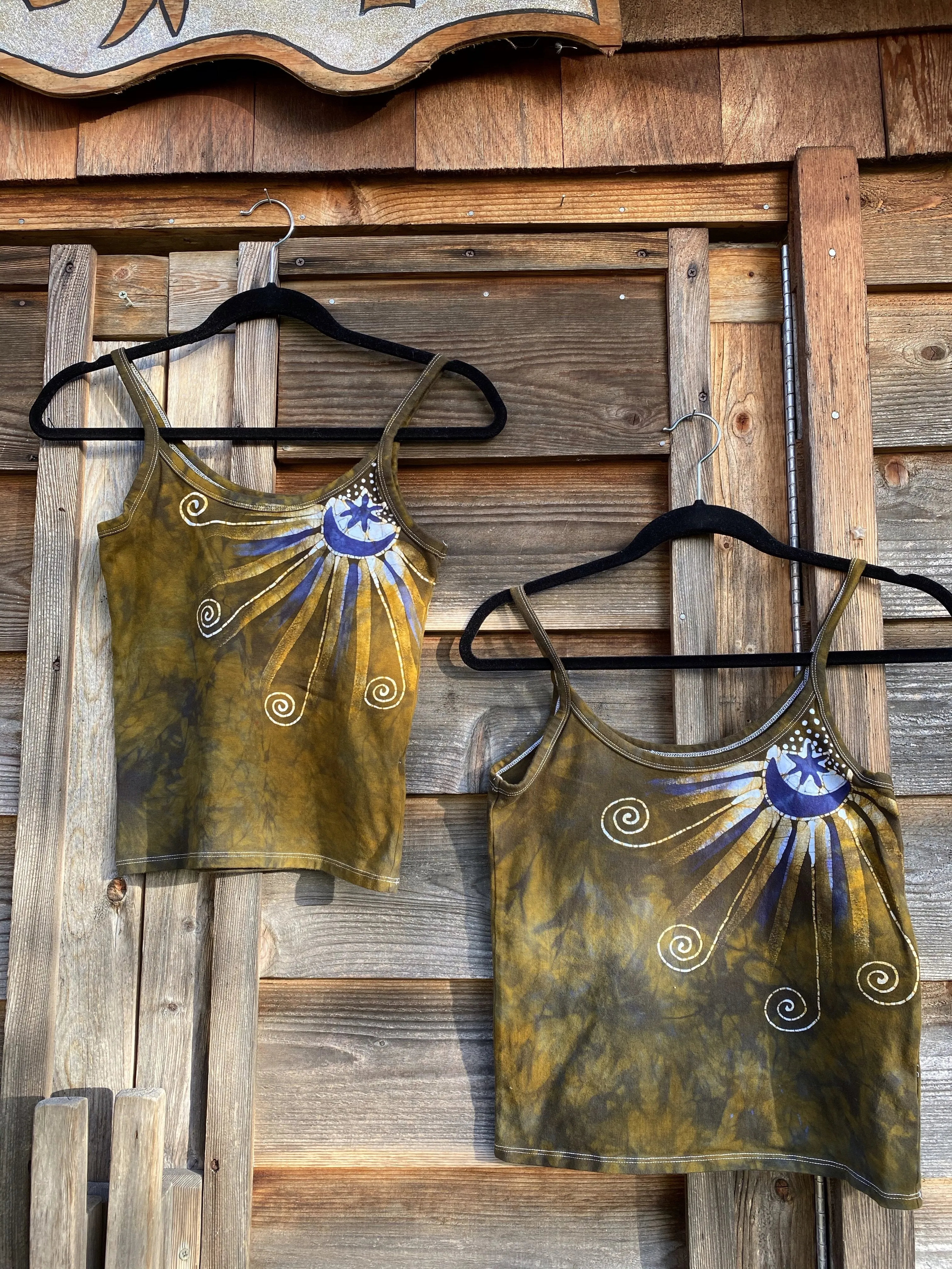 Mustard Seed Moon Awakening Batikwalla Tank Top