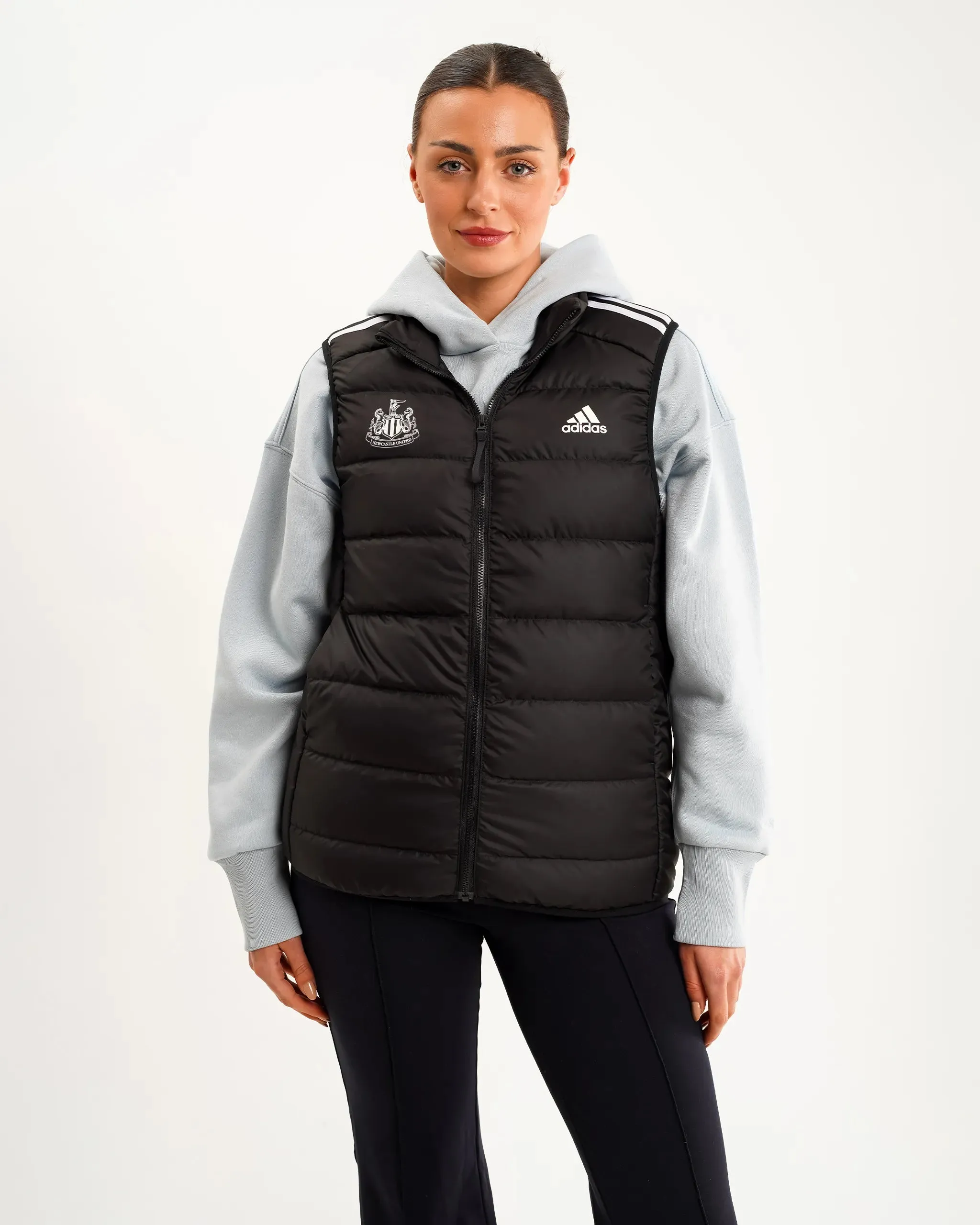 Newcastle United adidas Women's Essentials 3S Light Down Vest