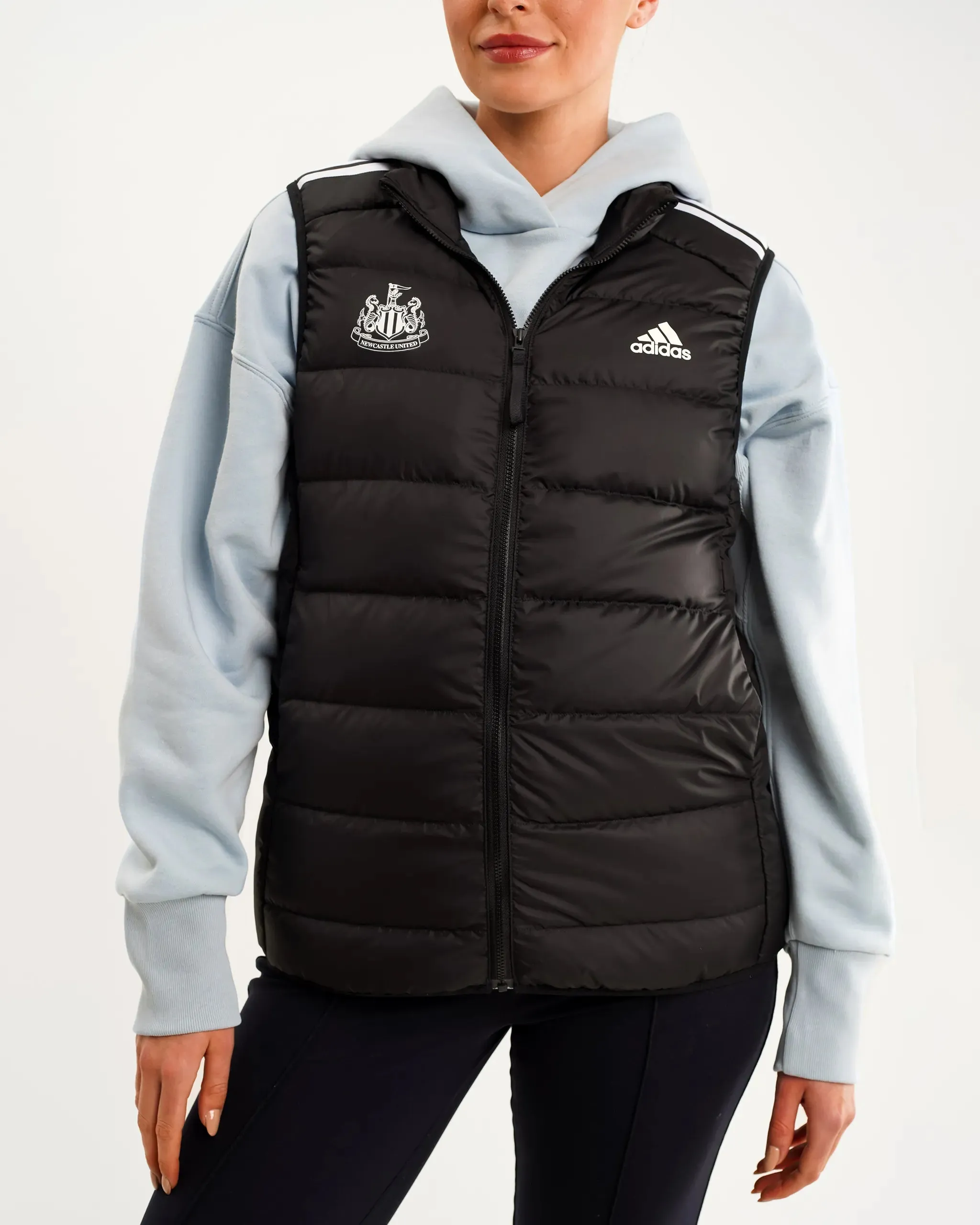 Newcastle United adidas Women's Essentials 3S Light Down Vest