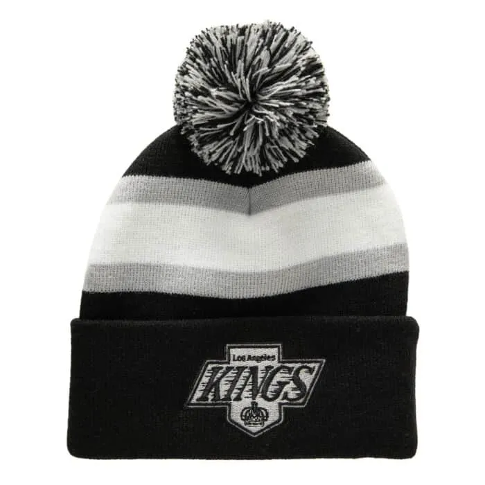 NHL STRIPE POM KNIT KINGS