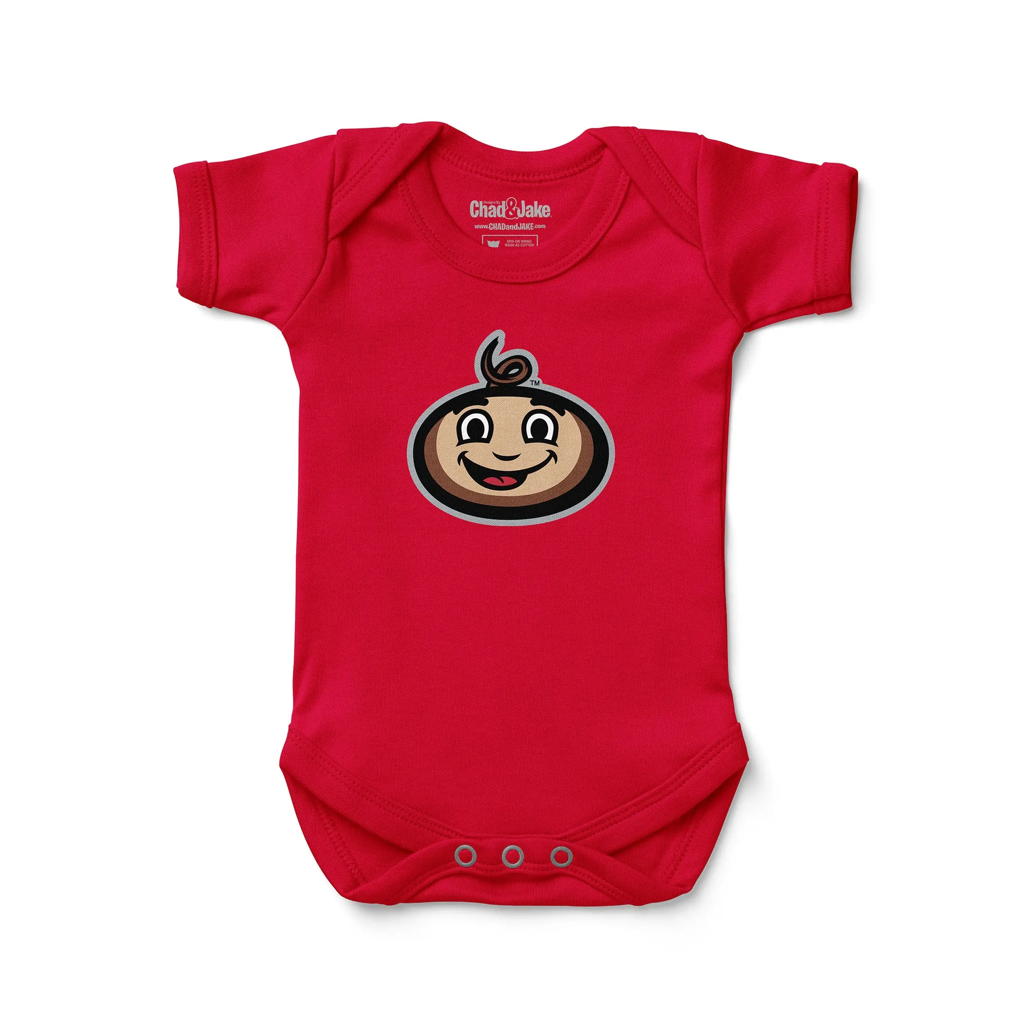 Ohio State Buckeyes Baby Brutus Bodysuit