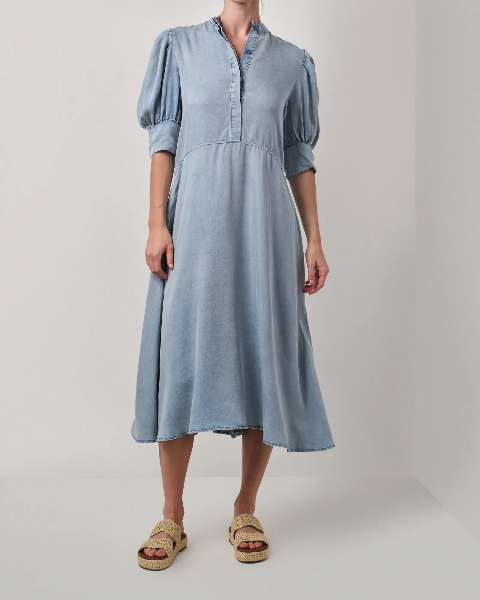 Olympia Dress - Chambray