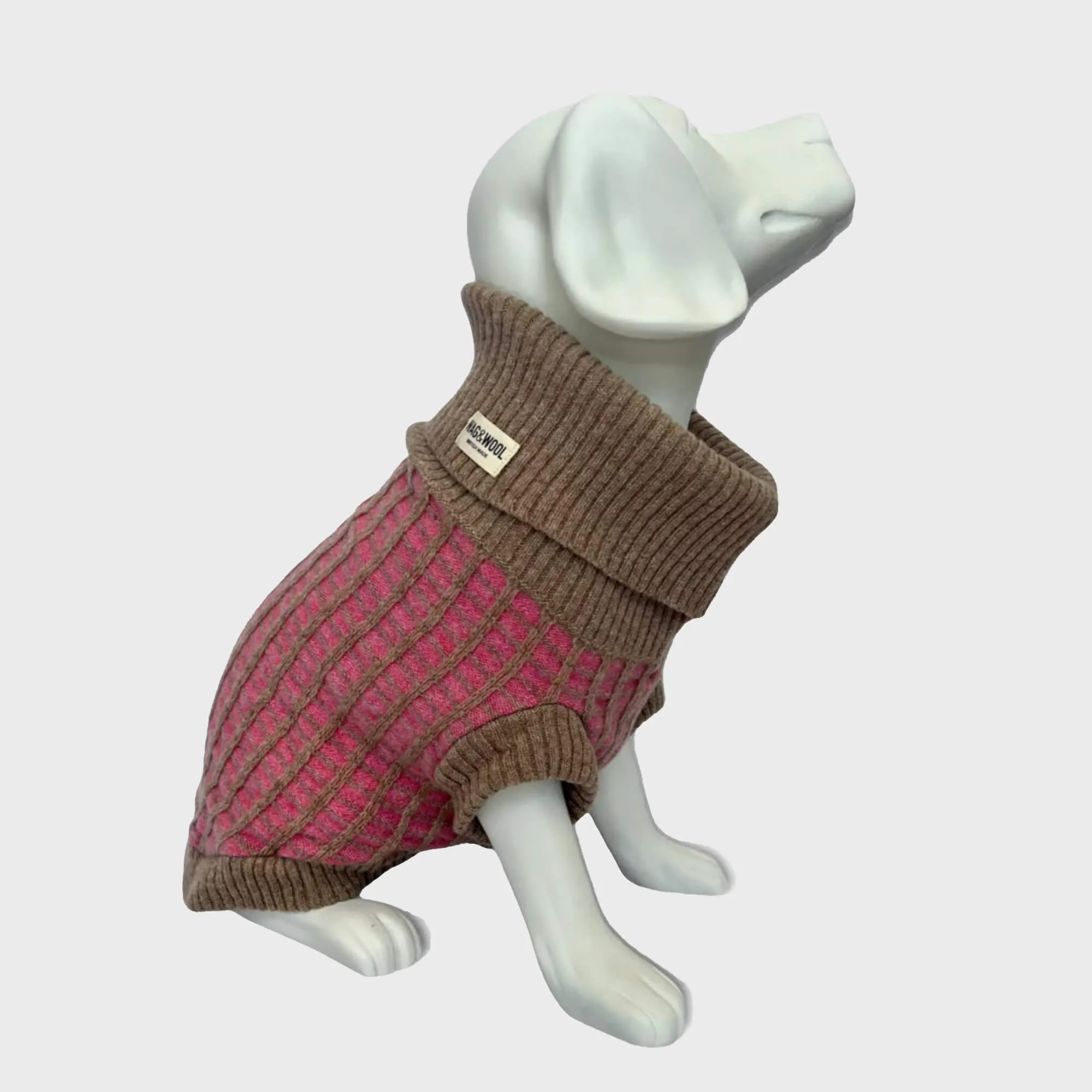 Paddy Dog Jumper Pink