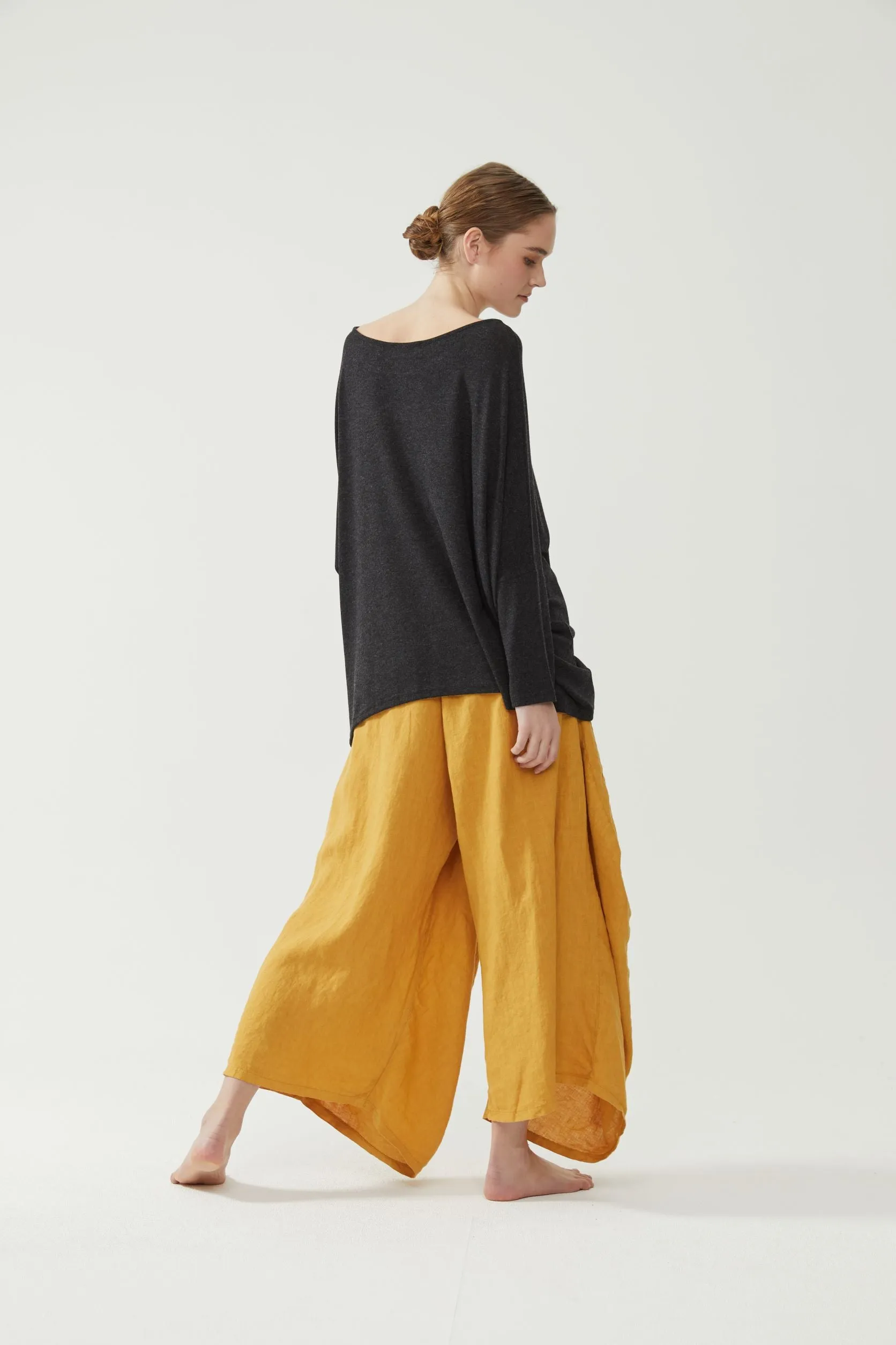 Pantaloon Pant Mustard