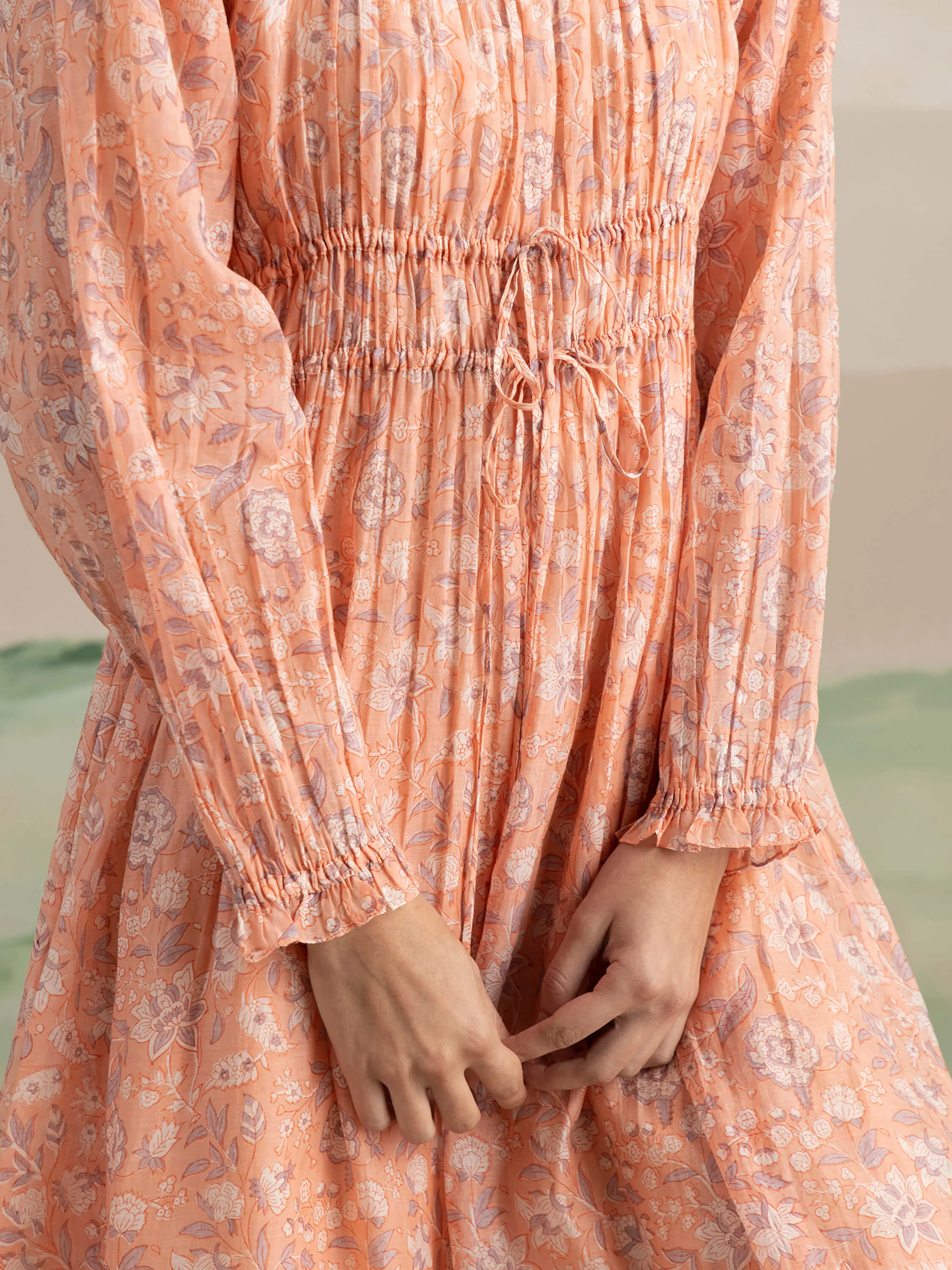 Peony Voyager Midi Dress