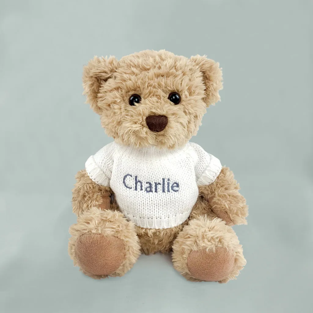 Personalised Bertie Bear Blanket Cake