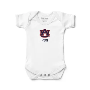 Personalized Auburn Tigers Bodysuit