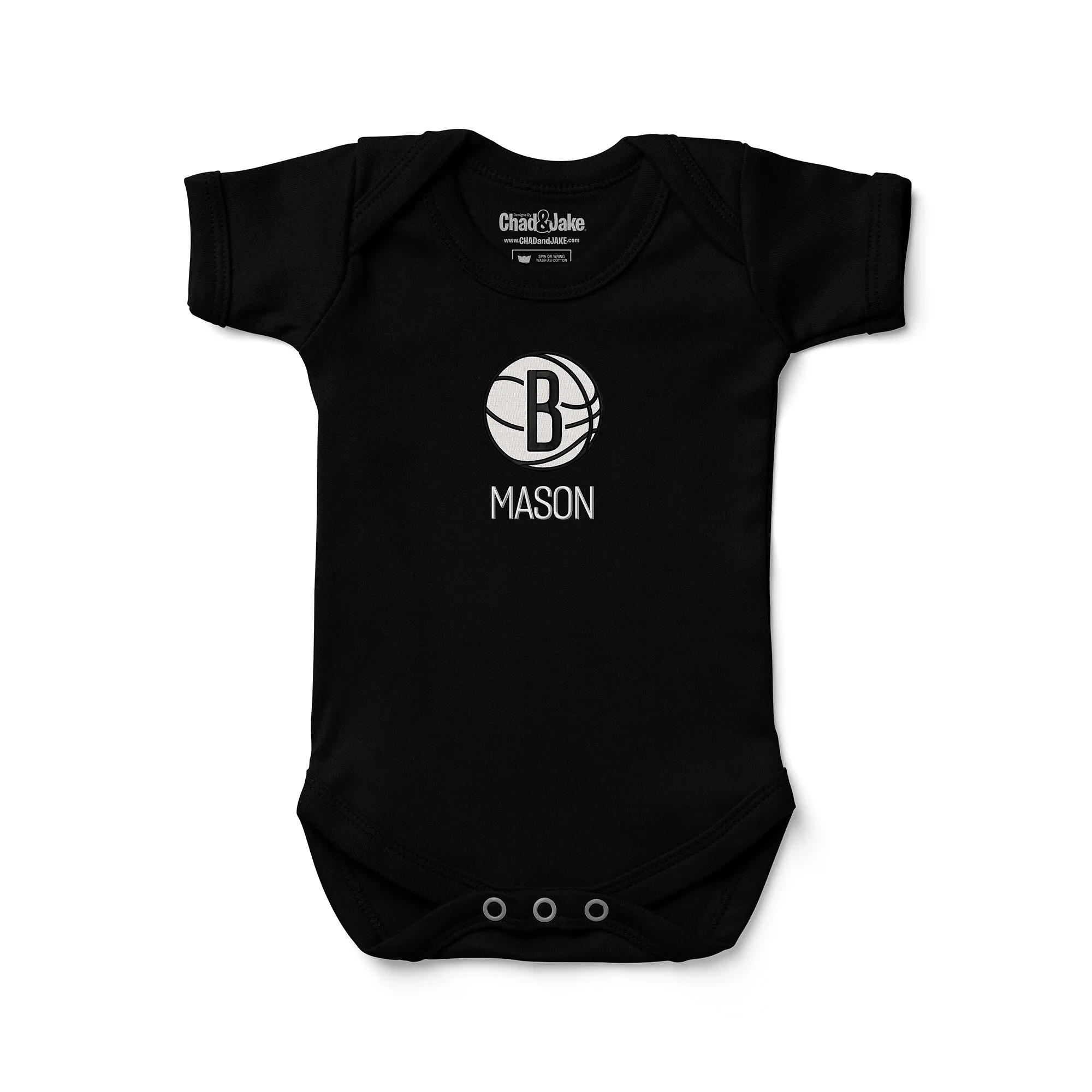 Personalized Brooklyn Nets Bodysuit