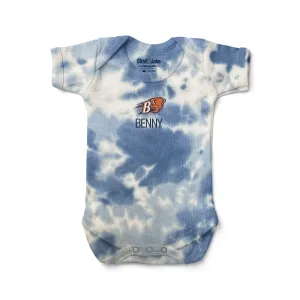 Personalized Bucknell Bison Tie Dye Bodysuit