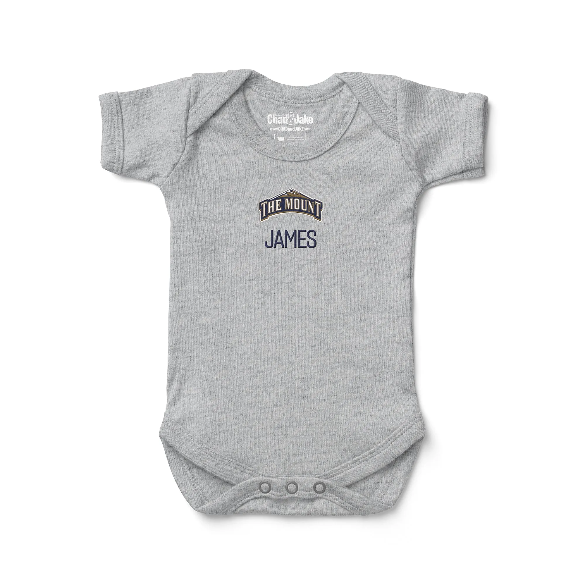 Personalized Mount St. Mary's Mountaineers Bodysuit