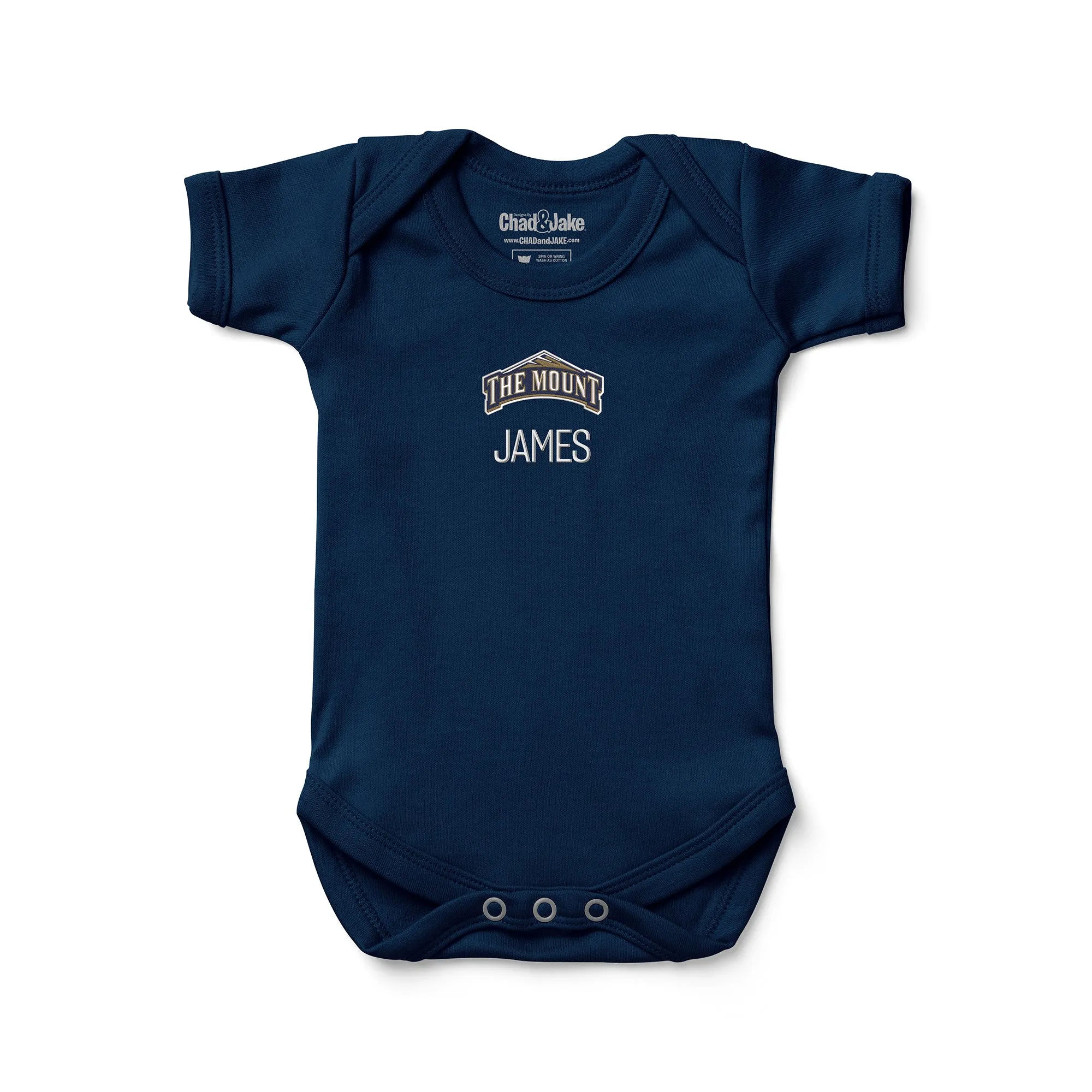 Personalized Mount St. Mary's Mountaineers Bodysuit