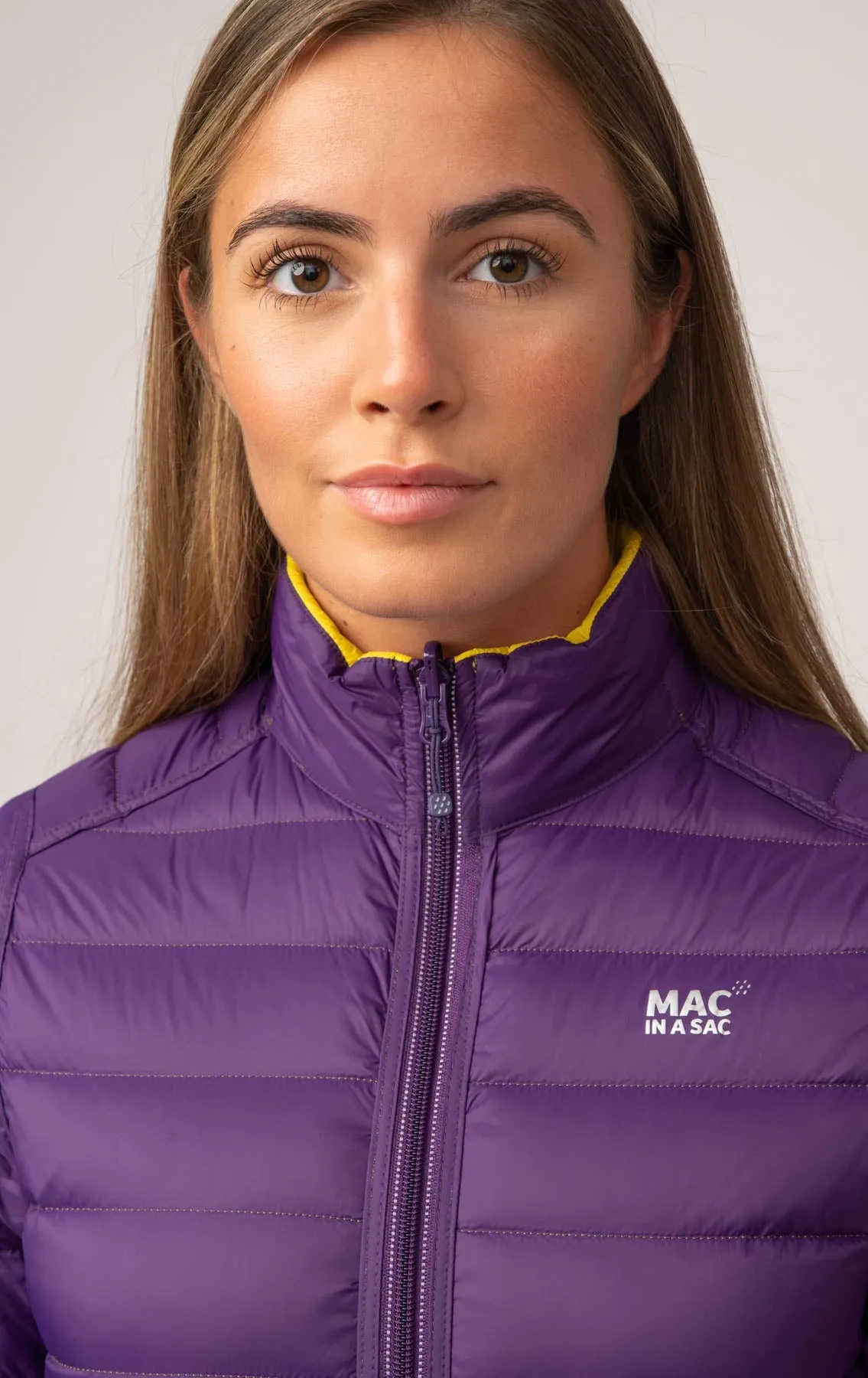 Polar II Womens Down Jacket - Yellow Grape