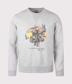 Polo Bear Double-Knit Sweatshirt