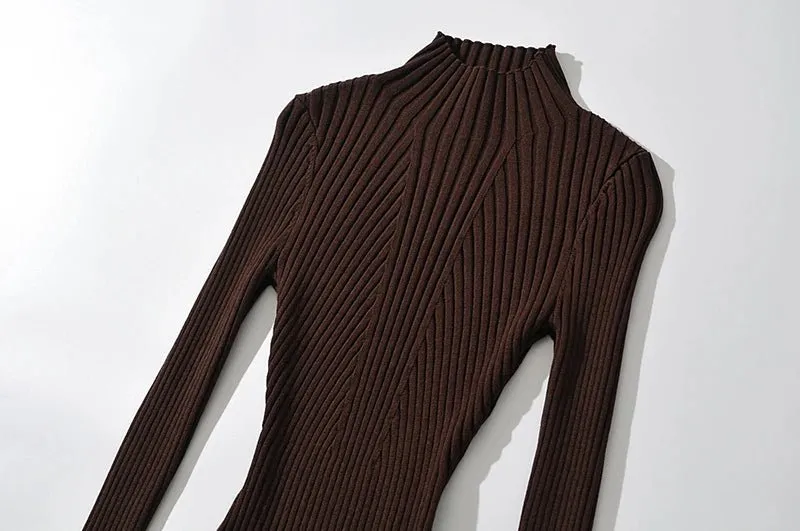 Pre Order:  Contoured Ribbed Knitted Bodysuit