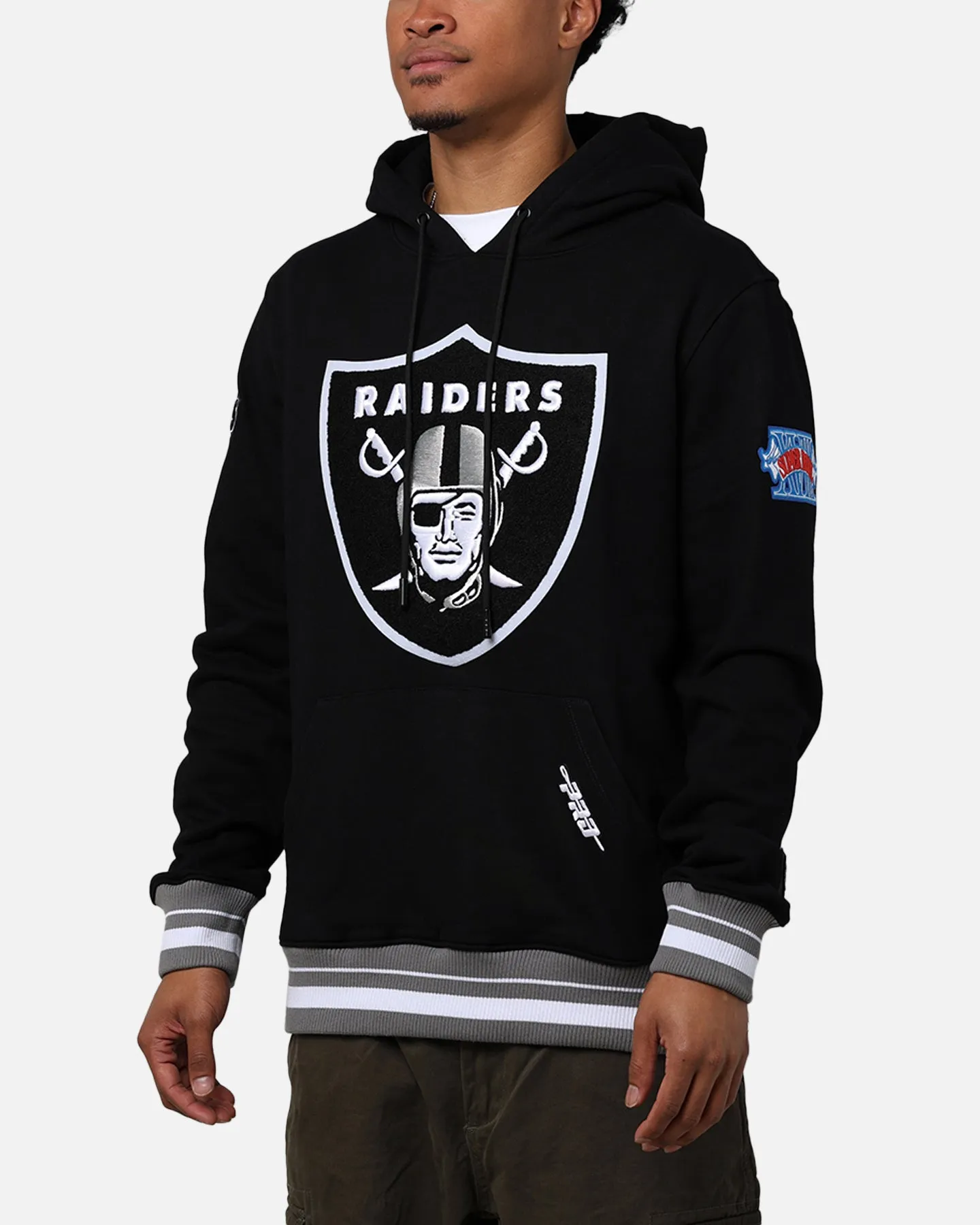 Pro Standard Oakland Raiders Mash Up Fleece Hoodie Black