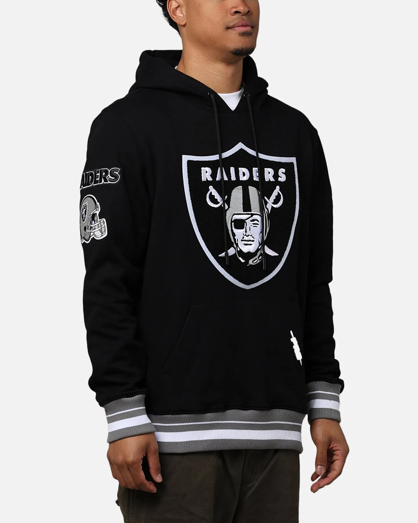 Pro Standard Oakland Raiders Mash Up Fleece Hoodie Black