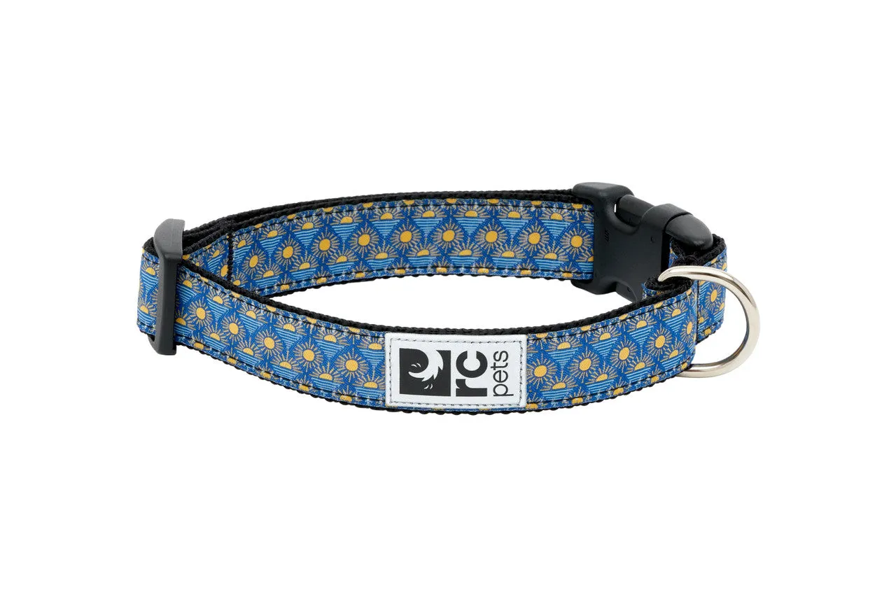 RC Pets Clip Collar for Dogs in Rising Sun Pattern