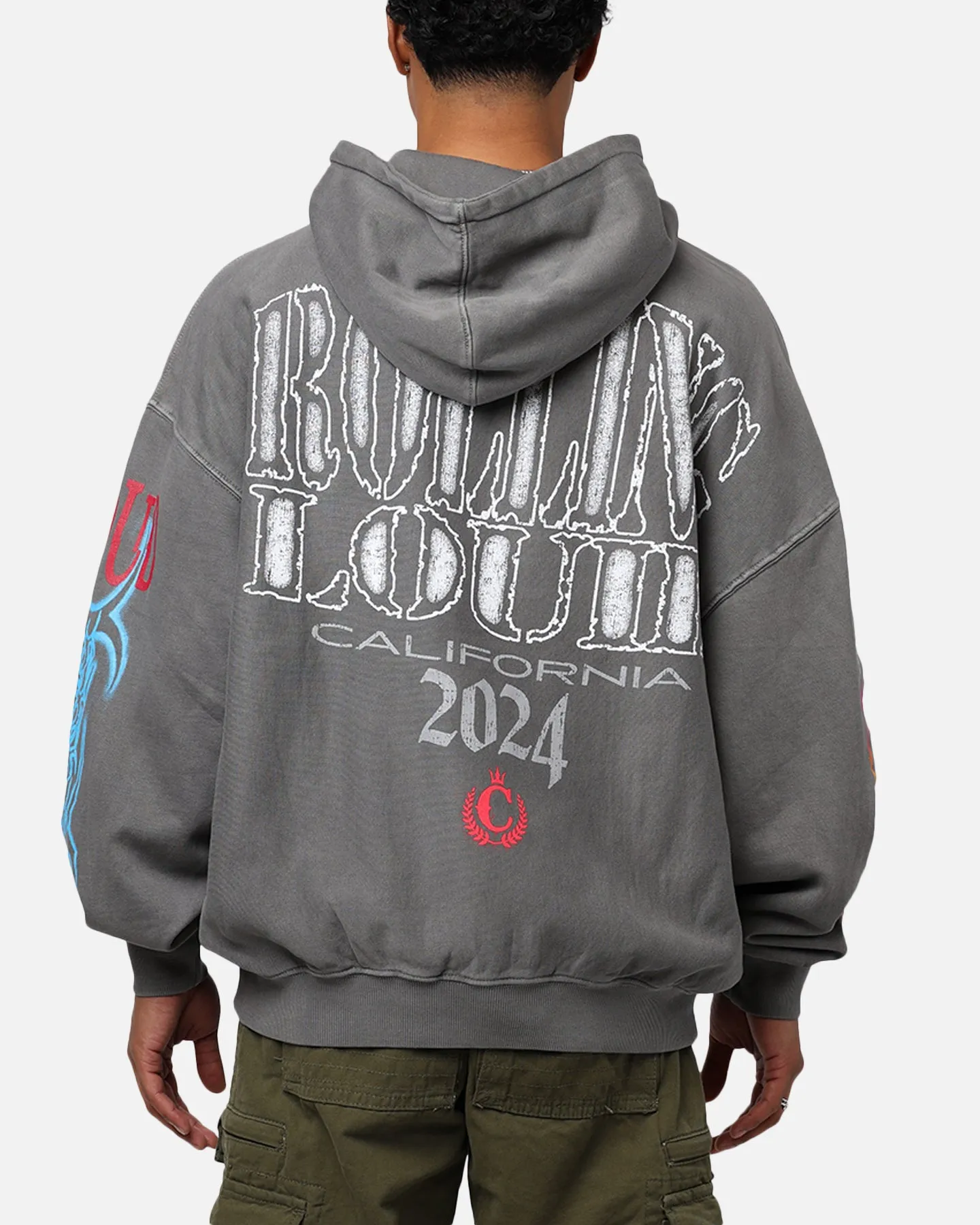 Rolling Loud Culture Hoodie Washed Charcoal