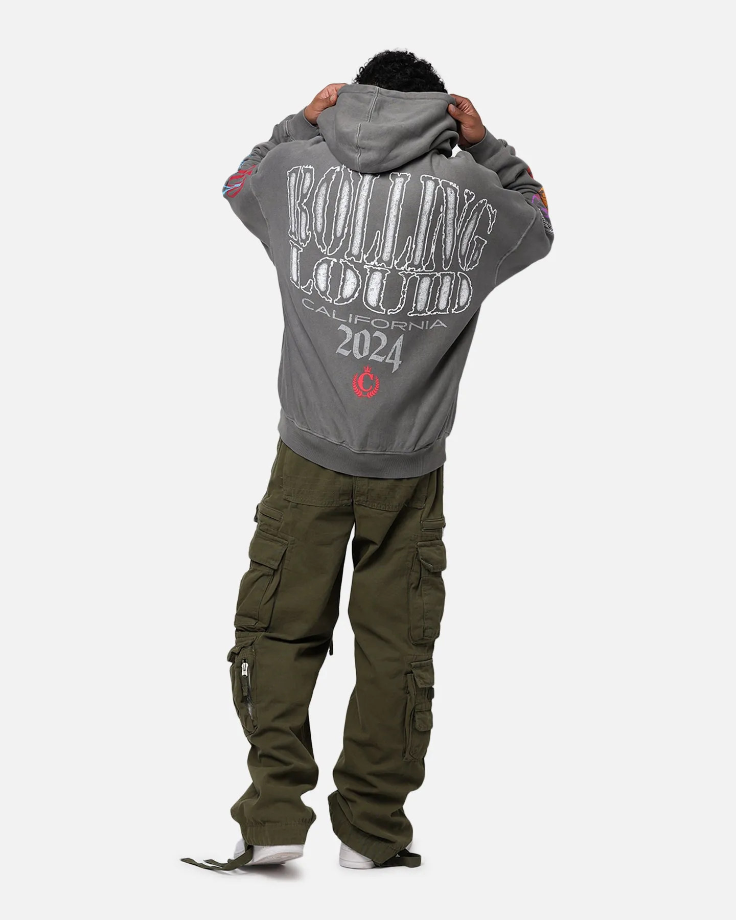 Rolling Loud Culture Hoodie Washed Charcoal