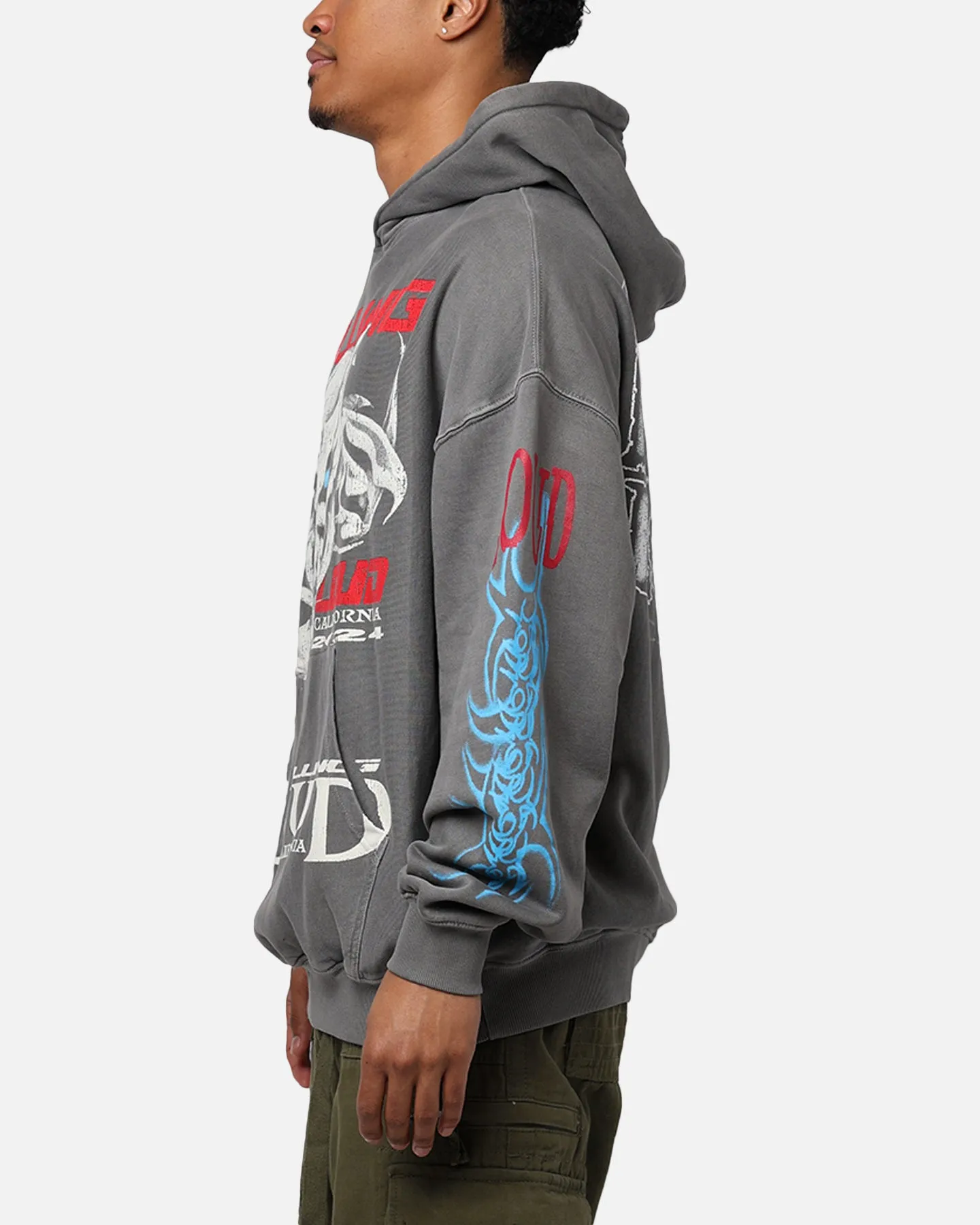 Rolling Loud Culture Hoodie Washed Charcoal