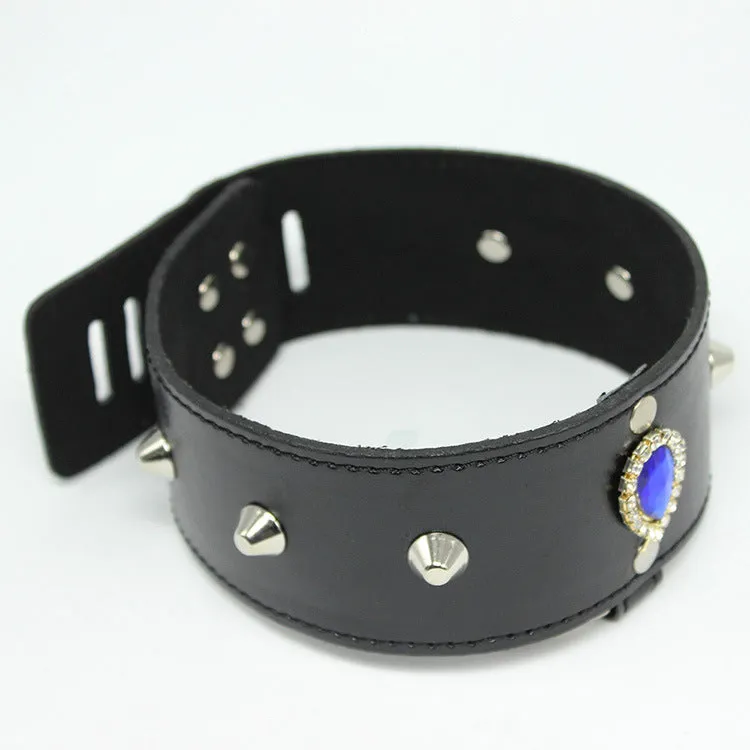 Royal Secret Faux Leather Collar and Lead