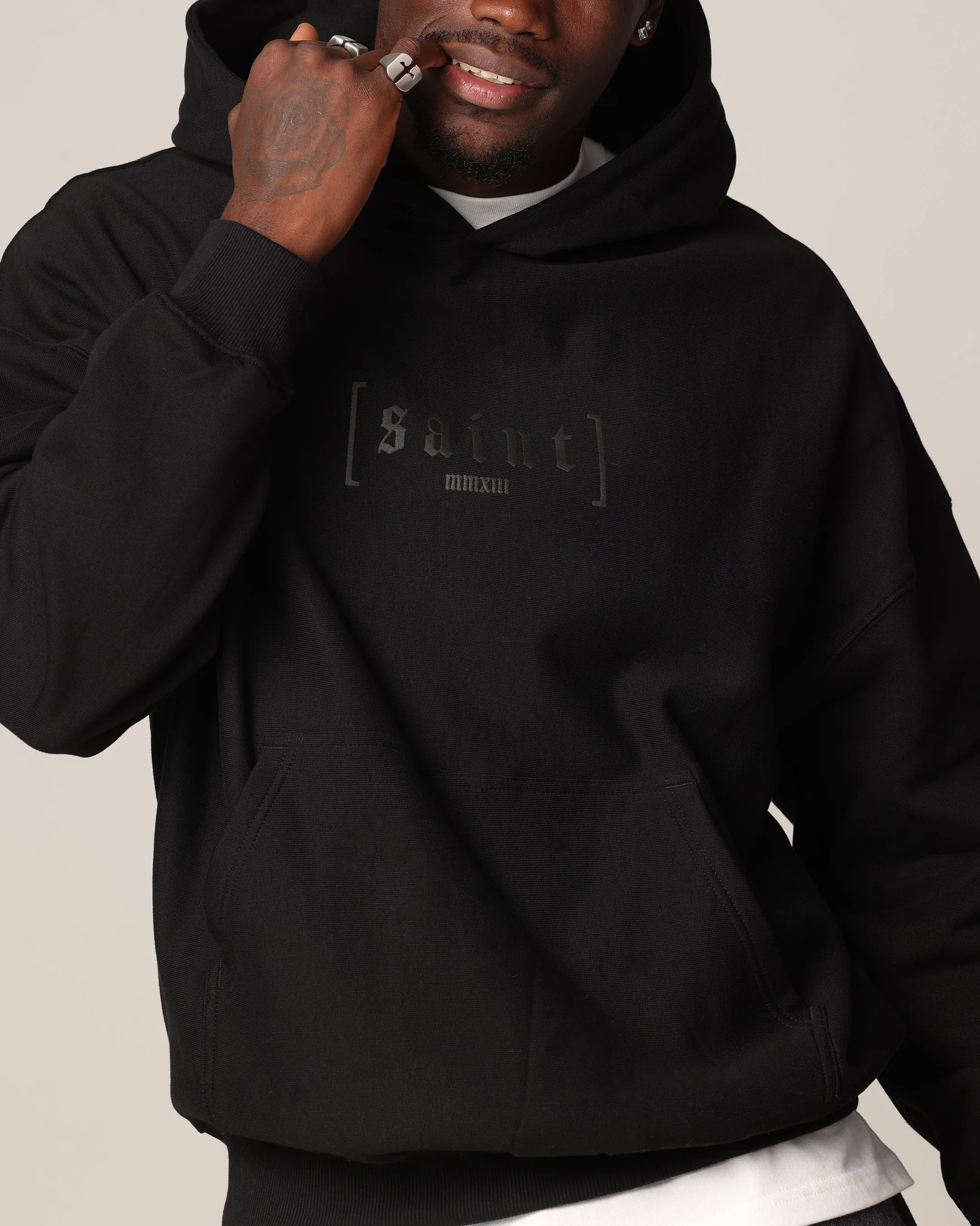 Saint Morta Rebirth Premium Hoodie Black