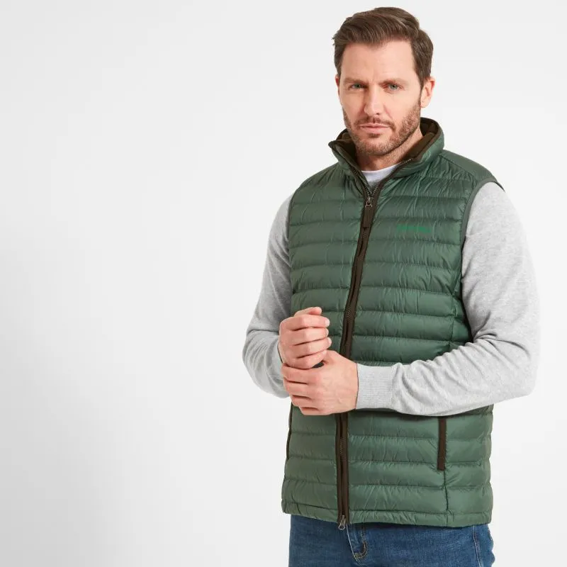 Schoffel Bowden Down Mens Gilet - Pine Green