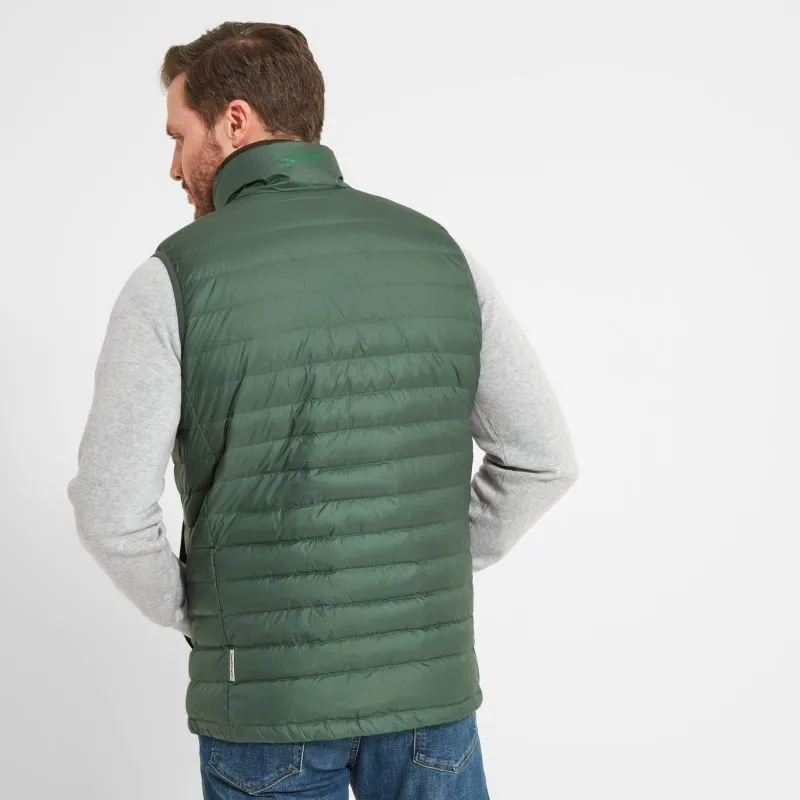 Schoffel Bowden Down Mens Gilet - Pine Green