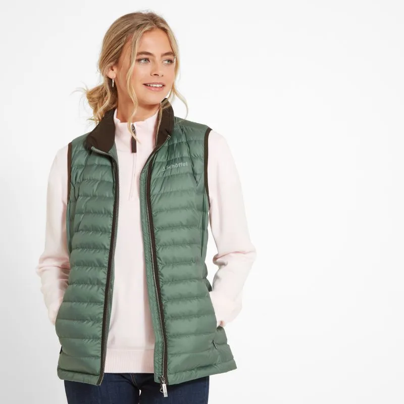 Schoffel Launde Down Ladies Gilet - Laurel