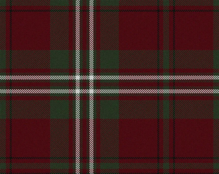 Scott Red Muted Tartan Scarf