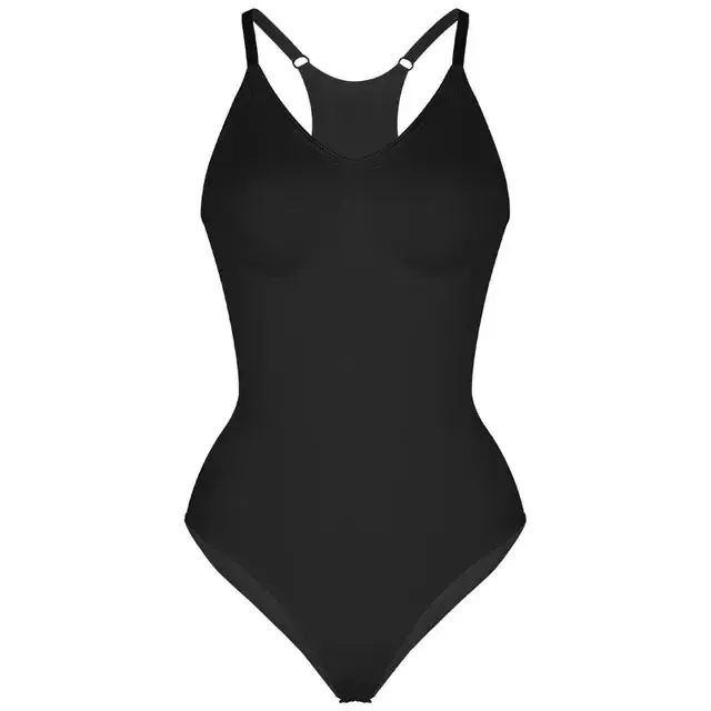 Seamless Tummy Control Shapewear Bodysuit for Women