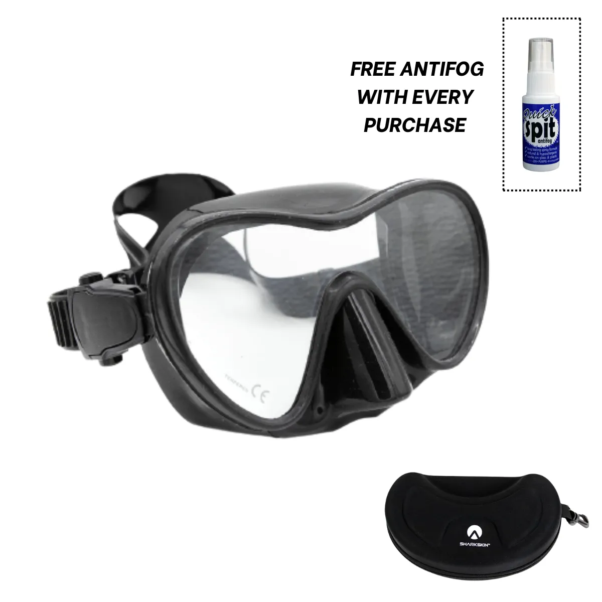 Softseal Mono Lens Mask Adult   Free Antifog