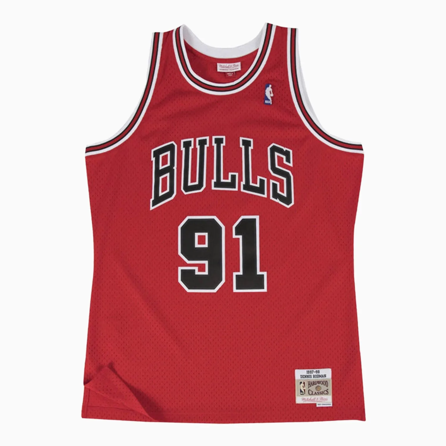 Swingman Dennis Rodman Chicago Bulls NBA 1997-98 Jersey