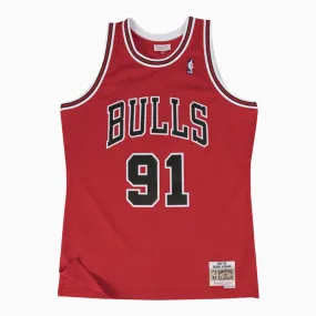 Swingman Dennis Rodman Chicago Bulls NBA 1997-98 Jersey