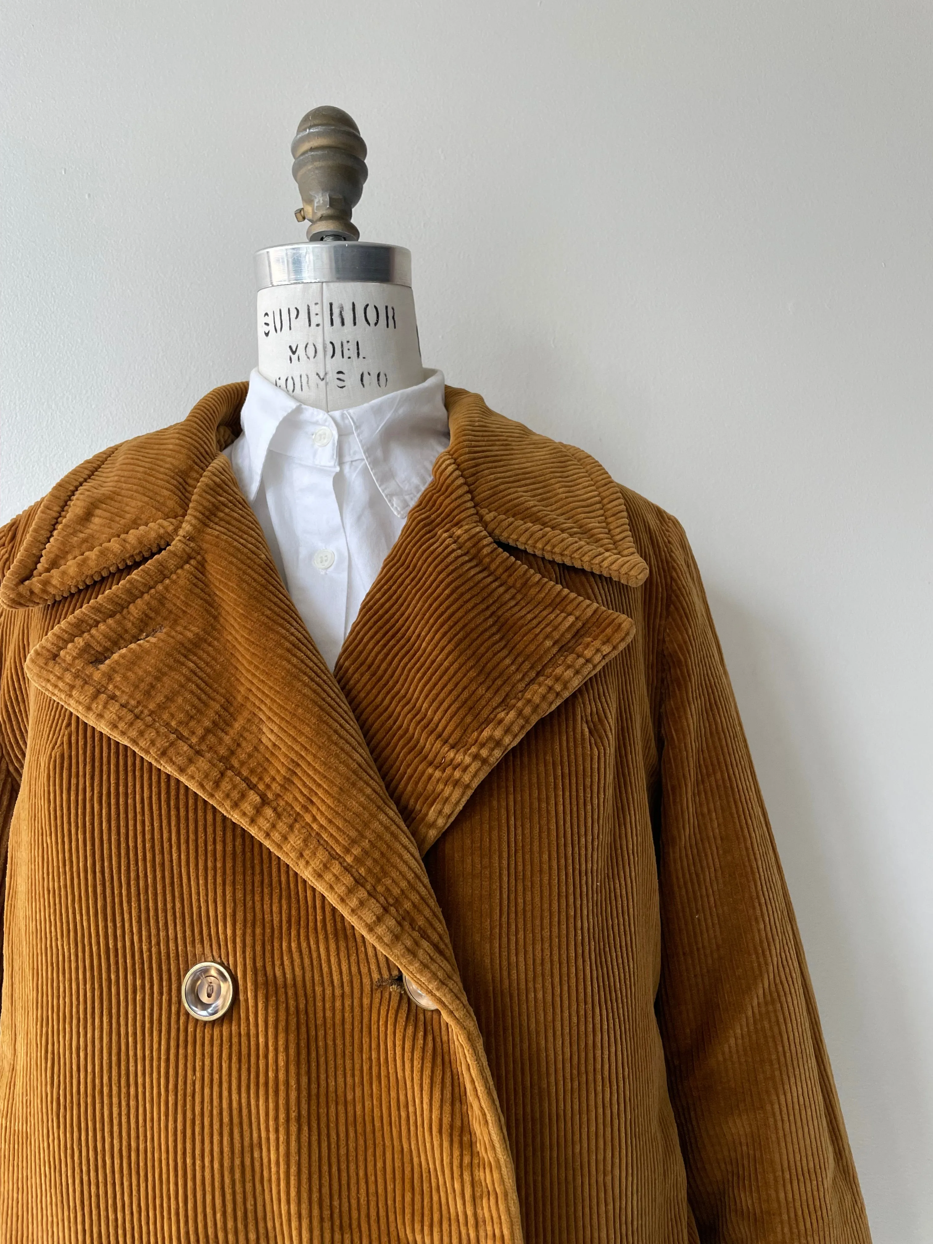 Teddybear Corduroy Coat | 1960s