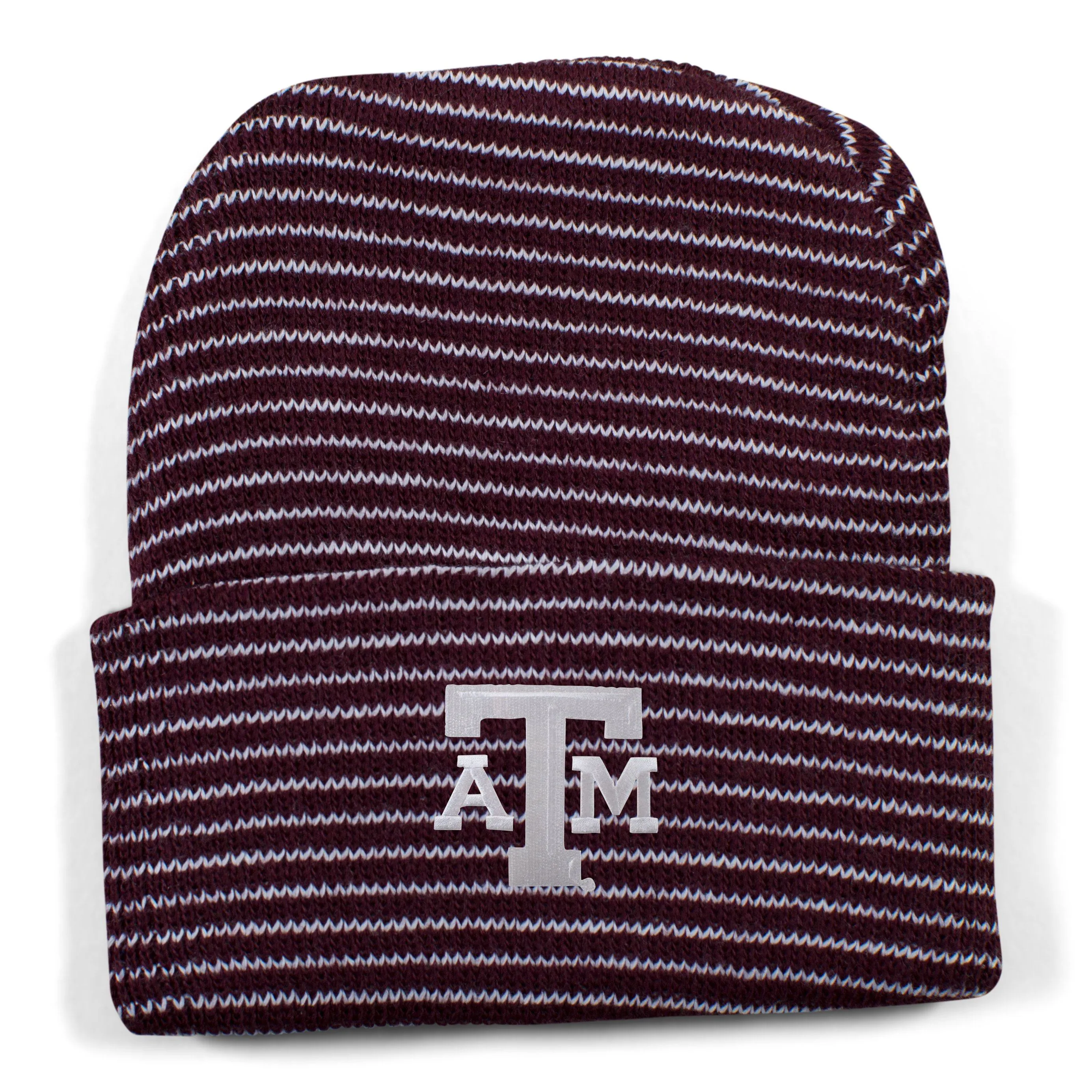 Texas A&M Stripe Knit Cap