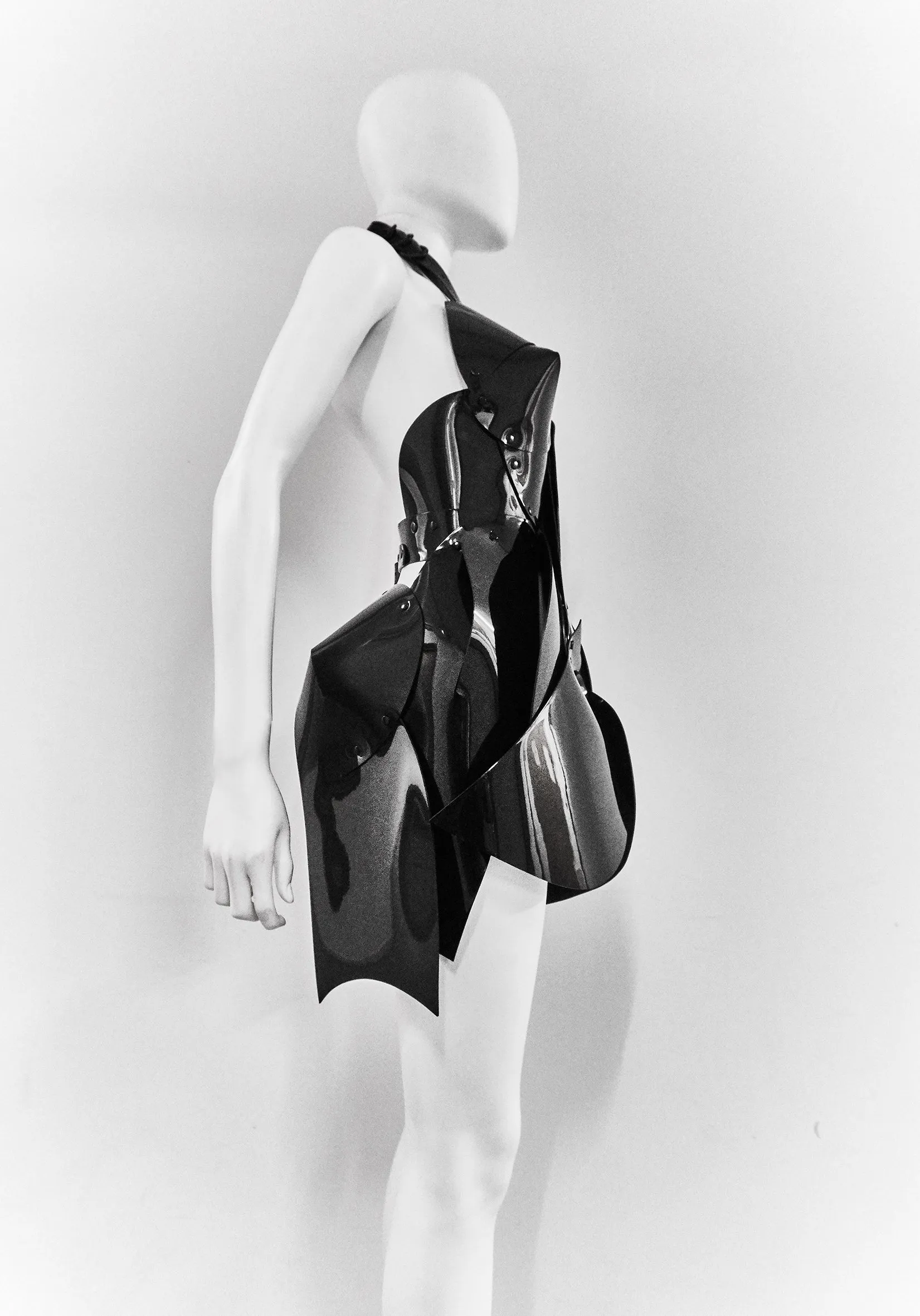 The Jlo x Jivomir Domoustchiev Asymmetric Sculpture Dress