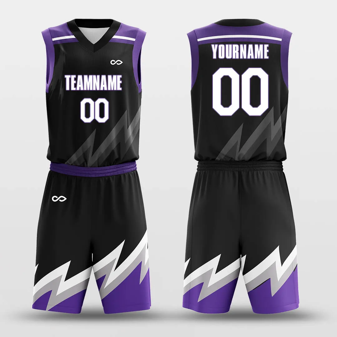 The top of the mountain - Customized Basketball Jersey Set Sublimated BK160622S